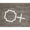 Ekena Millwork Medium Bradley Decorative Fretwork Wall Panels in Architectural PVC, 26 7/8"W x 15 3/8"H x 3/8"T WALP16X16BRD - alternate 2